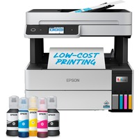 Epson EcoTank ET-5150 grigio/Nero, Ad inchiostro, Stampa a colori, 4800 x 1200 DPI, A4, Stampa diretta, Nero, Bianco