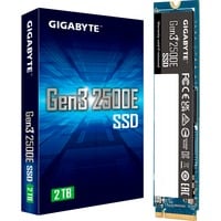 GIGABYTE Gen3 2500E SSD 2TB M.2 PCI Express 3.0 NVMe 3D NAND, Disco a stato solido 2 TB, M.2, 2400 MB/s