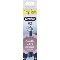 Procter & Gamble Oral-B iO Pulizia Delicata Confezione da 4, Testina Nero