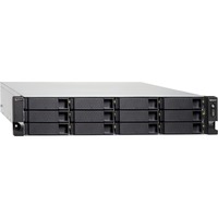 QNAP TS-H1886XU-RP-R2 NAS Armadio (3U) Intel® Xeon® D D-1622 32 GB DDR4 0 TB QuTS hero Nero, Grigio NAS, Armadio (3U), Intel® Xeon® D, D-1622, 32 GB, DDR4