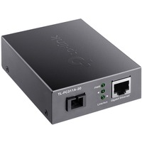 TP-Link TL-FC311A-20 convertitore multimediale di rete 1000 Mbit/s 1550 nm Modalità singola Nero, Trasmettitore audio/video 1000 Mbit/s, IEEE 802.3, IEEE 802.3ab, IEEE 802.3i, IEEE 802.3u, IEEE 802.3x, IEEE 802.3z, Gigabit Ethernet, 10,100,1000 Mbit/s, 1000 Mbit/s, SC