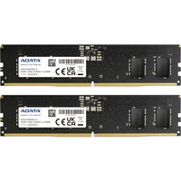 ADATA AD5U48008G-DT memoria 16 GB 2 x 8 GB DDR5 Nero, 16 GB, 2 x 8 GB, DDR5, 4800 MHz, 288-pin DIMM
