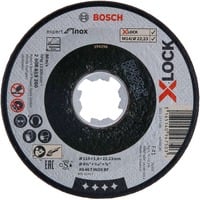 Bosch 2 608 619 260 accessorio per smerigliatrice Disco per tagliare, Lama Disco per tagliare, Acciaio inox, 12,5 cm, Bosch, Centro piatto, 2,22 cm