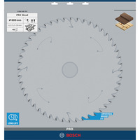 Bosch 2 608 640 761 lama circolare 60 cm 1 pezzo(i), Lama per sega Legno, 60 cm, 3 cm, 3 mm, 4 mm, ATB (Angolo smussato superiore alternato)