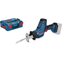 Bosch Sega a sciabola GSA 18V Li C , Scambiarsi sega blu/Nero, Senza batteria e caricabatteria