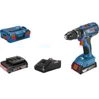 Bosch Trapano avvitatore a percussione a batteria GSB 18V-28 Professional, 18 Volt, Cordless blu/Nero