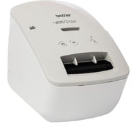 Brother QL600GXX1, Stampante per etichette bianco/grigio