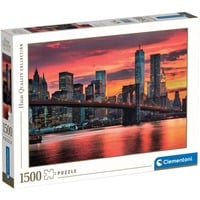 Clementoni High Quality Collection EAST RIVER AT DUSK Puzzle 1500 pz Città 1500 pz, Città, 10 anno/i