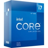 Intel® Core i7-12700KF processore 25 MB Cache intelligente Scatola Intel® Core™ i7, LGA 1700, Intel, i7-12700KF, 64-bit, Intel® Core™ i7 di 12a generazione, boxed