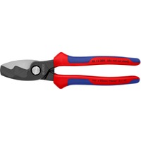KNIPEX 95 12 200 Pinze per taglio laterale rosso/Blu, Pinze per taglio laterale, Blu/Rosso, 20 cm, 324 g