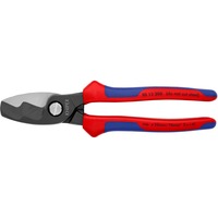 KNIPEX 95 12 200 Pinze per taglio laterale, Pinze di taglio rosso/Blu, Pinze per taglio laterale, Blu/Rosso, 20 cm, 324 g