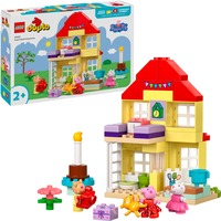 LEGO DUPLO La casa del compleanno di Peppa Pig, Giochi di costruzione Set da costruzione, 2 anno/i, Plastica, 59 pz, 840 g