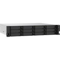 QNAP TS-1273AU-RP-8G server NAS e di archiviazione Armadio (2U) Collegamento ethernet LAN Alluminio, Nero V1500B NAS, Armadio (2U), Ryzen Embedded, V1500B, Alluminio, Nero
