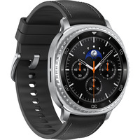 Samsung Galaxy Watch 8 Classic 3,3 cm (1.3") AMOLED 46 mm Digitale 438 x 438 Pixel Touch screen Argento Wi-Fi GPS (satellitare), Smartwatch Nero, 3,3 cm (1.3"), AMOLED, Touch screen, 64 GB, GPS (satellitare), 63,5 g