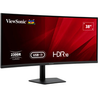ViewSonic VA3820C Monitor PC 96,5 cm (38") 3840 x 1600 Pixel Wide Quad HD+ LED Nero, Monitor LED Nero, 96,5 cm (38"), 3840 x 1600 Pixel, Wide Quad HD+, LED, 4,785 ms, Nero