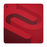 Zowie H-SR-SE ROUGE II Tappetino per mouse per gioco da computer Rosso, Gioco mouse pad rosso, Rosso, Fantasia, Tessuto, Gomma, Barra appoggiaferro antiscivolo, Tappetino per mouse per gioco da computer