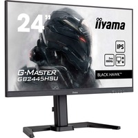 iiyama G-MASTER GB2445HSU-B2 LED display 58,4 cm (23") 1920 x 1080 Pixel Full HD Nero, Monitor di gioco Nero (opaco), 58,4 cm (23"), 1920 x 1080 Pixel, Full HD, LED, 1 ms, Nero