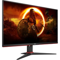 Image of 24G2SAE/BK Monitor PC 60,5 cm (23.8") 1920 x 1080 Pixel Full HD Nero, Rosso