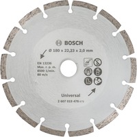 Bosch 2 607 019 476 accessorio per smerigliatrice, Lama 18 cm, 2 mm, 1 pz