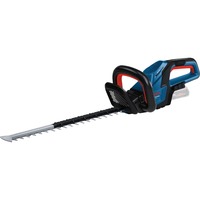 Bosch GHE 18V-50 Professional Lama singola 2,6 kg, Tagliasiepi blu, 50 cm, Lama singola, 3000 spm (fogli per minuto), 1500 Giri/min, Nero, Blu, Rosso, 83 dB