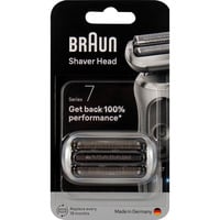 Braun Series 7 74 S Testina per rasatura, Testina di rasatura argento, Testina per rasatura, 1 testina/e, Nero, Acciaio inox, 18 mese(i), Braun, Series 7