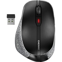 CHERRY MW 8C ERGO mouse Mano destra RF senza fili + Bluetooth Ottico 3000 DPI Nero, Mano destra, Ottico, RF senza fili + Bluetooth, 3000 DPI, Nero, Grigio