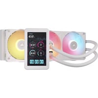 Corsair iCUE LINK TITAN II 360 RX LCD, Raffreddamento ad acqua bianco