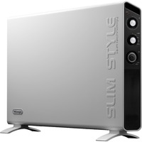 DeLonghi Slim Style HCX 3220, Livello convettore bianco/Nero