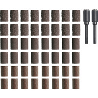 Dremel Set di nastri abrasivi Ø 6,4 mm, Foglio abrasivo 