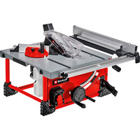EINHELL Sega circolare da banco a batteria Power X-Change TE-TS 36/210 Li-Solo, 36 Volt (2x18V), Sega circolare da tavolo rosso