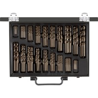 GEDORE Set di punte elicoidali, laminate a freddo, 1-10mm, Drill bit set Nero