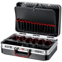 KNIPEX Valigetta porta attrezzi "Vision24" 00 21 20 LE, Cassetta portautensili Nero