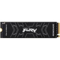 Kingston FURY FURY Renegade M.2 2000 GB PCI Express 4.0 3D TLC NVMe, Disco a stato solido Nero, 2000 GB, M.2, 7300 MB/s