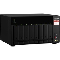 QNAP TS-873A NAS Tower Ryzen Embedded V1500B 8 GB DDR4 0 TB QNAP Turbo System Nero Nero/grigio, NAS, Tower, Ryzen Embedded, V1500B, 8 GB, DDR4