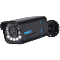Reolink P430-B telecamera di sorveglianza Pallottola (forma) Telecamera di sicurezza IP Interno e esterno 3840 x 2160 Pixel Parete Nero, Telecamera di sicurezza IP, Interno e esterno, Cablato, Google Assistant, Parete, Nero