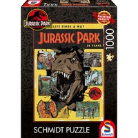 Schmidt Spiele Jurassic Park: 30 anni Jurassic Park - La vita trova una strada, Puzzle 