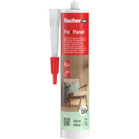 fischer Fix4Panel Colla di Montaggio 310ml bianco, Adesivo bianco