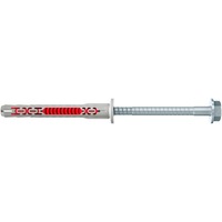 fischer Tassello a gambo lungo DuoXpand 10x80 FUS grigio chiaro/Rosso