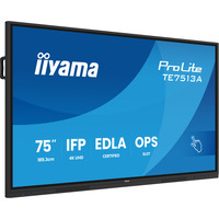 iiyama TE7513A-B3AG, Public Display Nero (opaco)