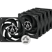 ARCTIC P8 PWM PST Case per computer Ventilatore 8 cm Nero, Ventola Nero, Ventilatore, 8 cm, 200 Giri/min, 3000 Giri/min, 0,3 son, 40,3 m³/h