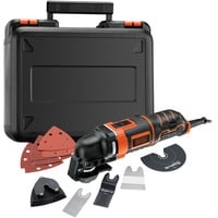 BLACK+DECKER MT300KA Nero, Arancione 300 W 10000 OPM, Strumento multi funzione arancione /Nero, Tagliare, Raschiare, Levigare, Nero, Arancione, 10000 OPM, 22000 OPM, AC, 300 W