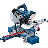 Bosch GCM 18V-216 D PROFESSIONAL 5000 Giri/min, Sega mitra/Troncatrice blu, Doppio smusso, Senza spazzola, 5000 Giri/min, 48°, 48°, 47°