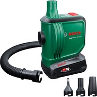 Bosch Pompa d'aria a batteria EasyInflate 18V-500, 18Volt, Pompa di aria verde/Nero