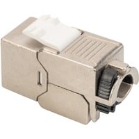 Digitus DN-93617 modulo Keystone, Modulo di Keystone argento/Bianco, Argento, Rj-45, 19 g