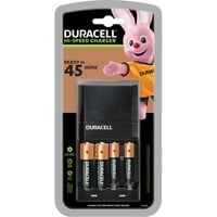 Duracell Hi-Speed Charger AA/AAA, Caricabatterie Nero