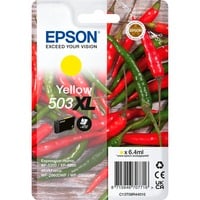 Epson 503XL cartuccia d'inchiostro 1 pz Originale Resa elevata (XL) Giallo Resa elevata (XL), Giallo, 6,4 ml, 1 pz, 503 pagine, Confezione singola