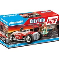 PLAYMOBIL City Life Starter Pack Hot Rod, Giochi di costruzione 