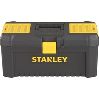 Stanley Cassetta 16" Cassetta degli attrezzi, Polipropilene, Nero, Giallo, 406 mm, 205 mm, 195 mm