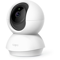TP-Link Tapo TC70 videocamera di sorveglianza da interno, Telecamera di sorveglianza Telecamera di sicurezza IP, Interno, Wireless, Soffitto/muro, Bianco, Sferico