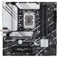 ASUS PRIME B760M-A WIFI D4 Intel B760 LGA 1700 micro ATX, Scheda madre Nero/Argento, Intel, LGA 1700, Intel® Celeron®, Intel® Core™ i3, Intel® Core™ i5, Intel® Core™ i7, Intel® Core™ i9,..., LGA 1700, DDR4-SDRAM, 128 GB